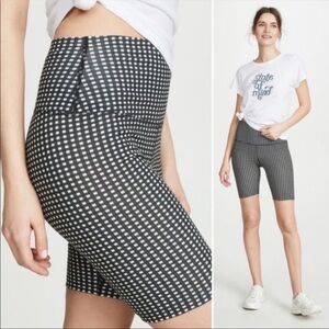 NWT LNA Checkered Biker Shorts